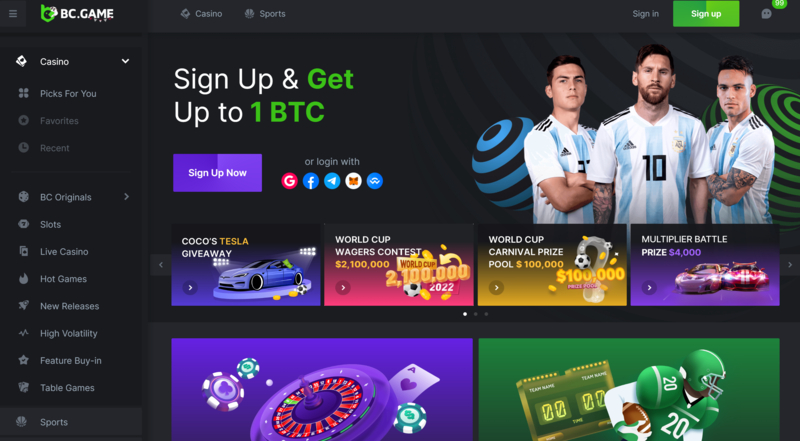 BC Game Indonesia Platform Permainan Crypto Terbaik